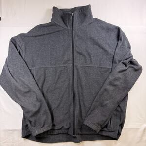 Columbia Men's Steens Mountain Full Zip Fleece Jacket Size XXL Charcoal Gray